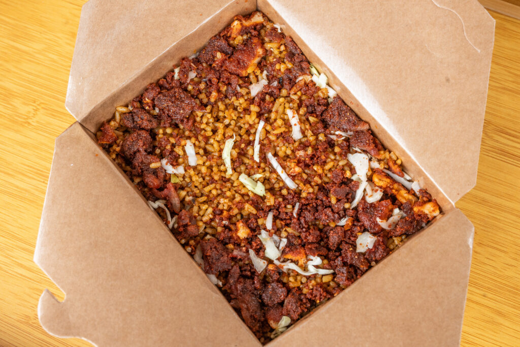 Sooyah Bistro Menu: Signature Suya Jollof