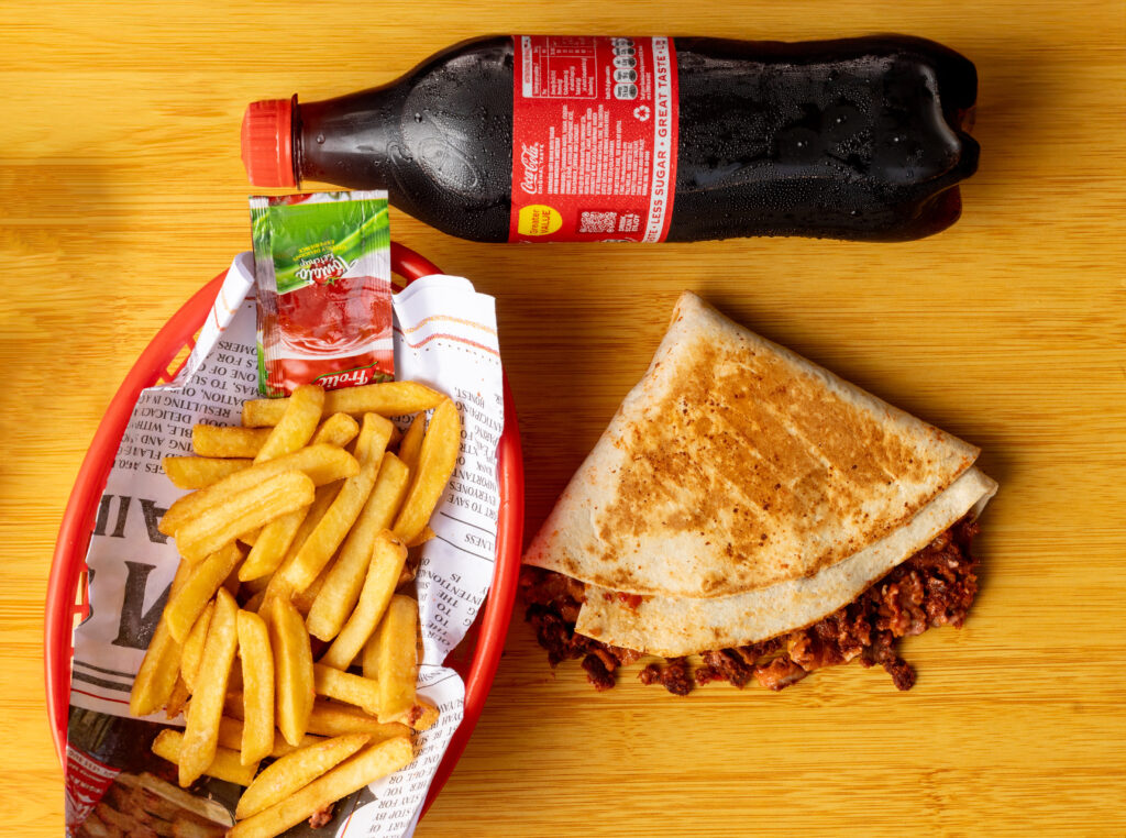 Sooyah Bistro Menu: Suya Melt Combo